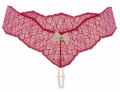 Bracli Dessous Perlenstring ouvert Double rot